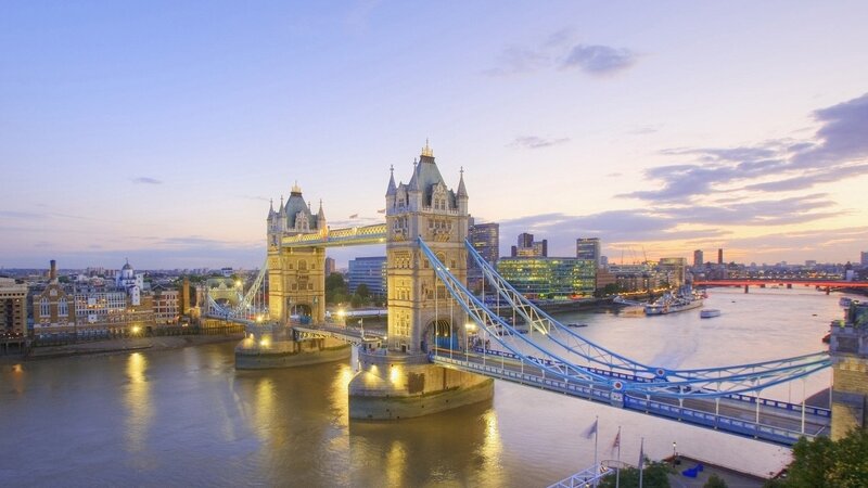 Tower Bridge at dusk