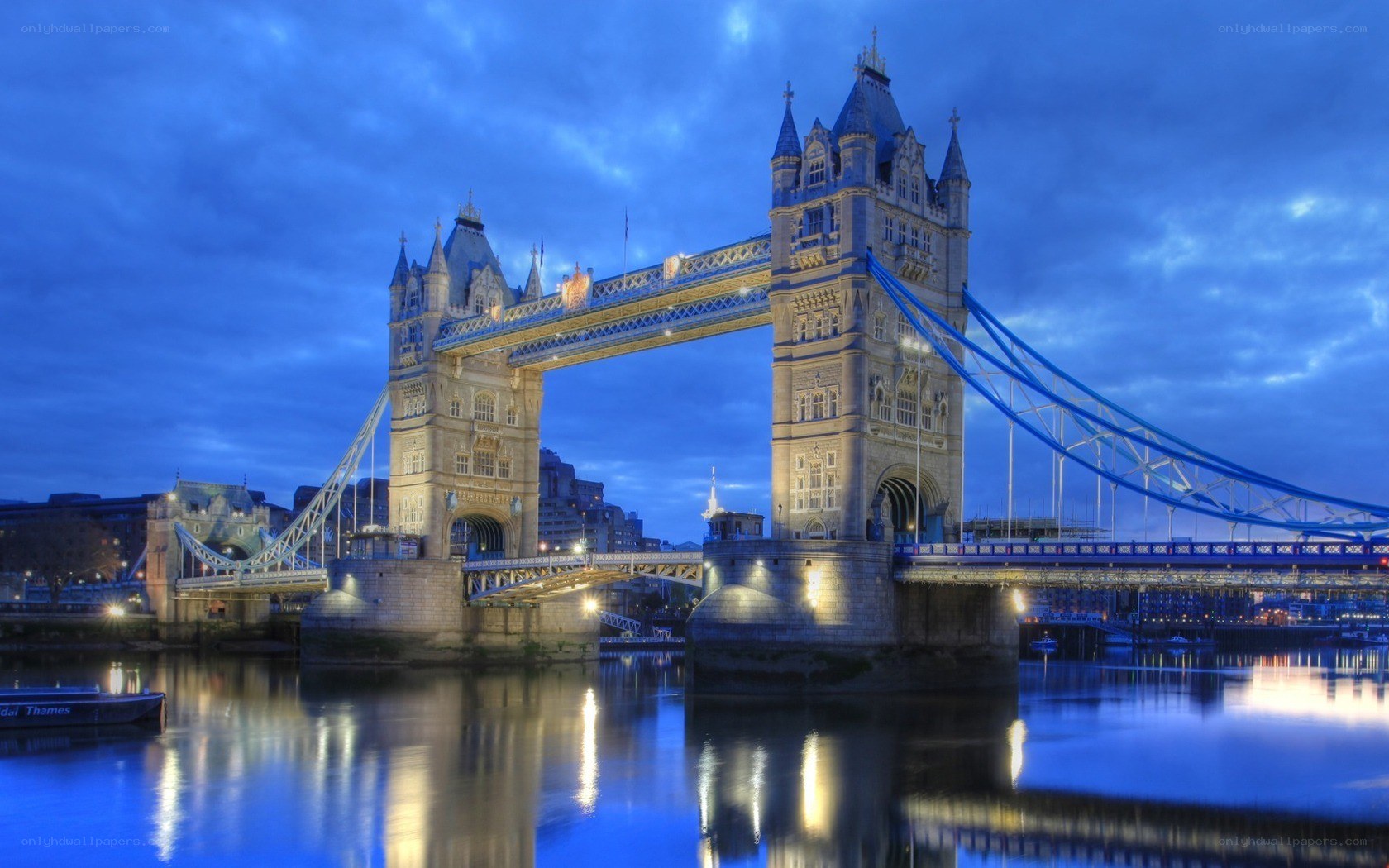 Tower Bridge at dusk