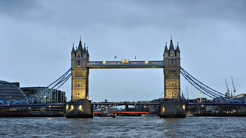 Tower Bridge at dusk