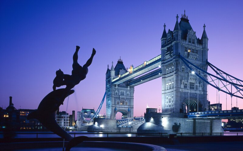 Tower Bridge at dusk