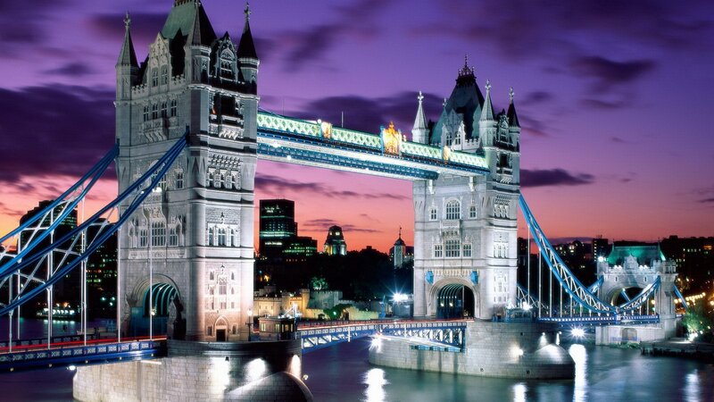 Tower Bridge at dusk