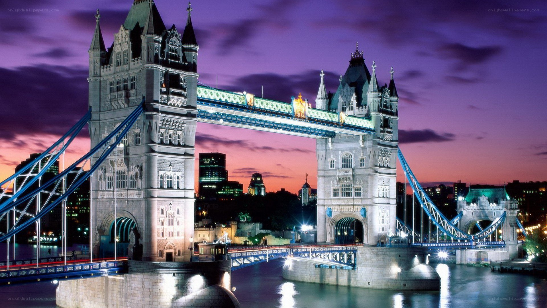 Tower Bridge at dusk