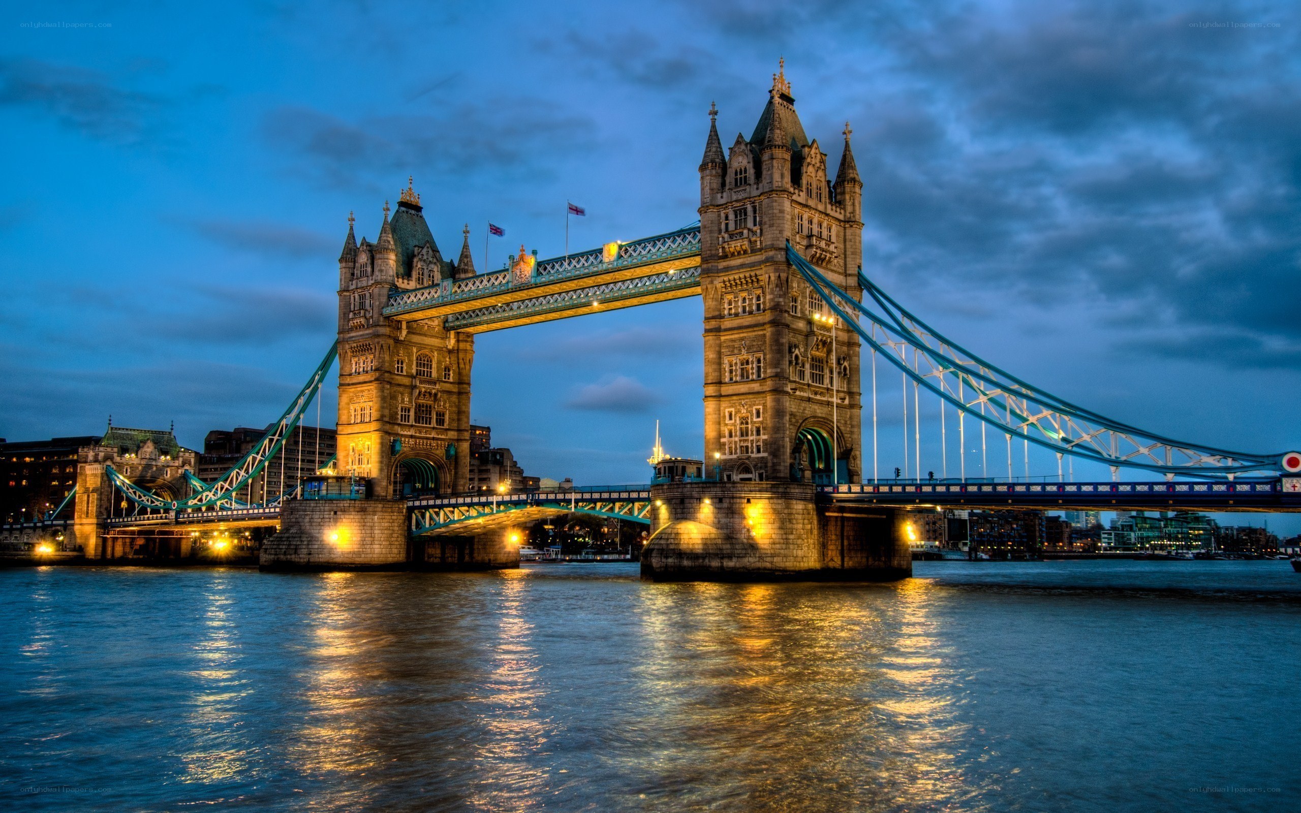Tower Bridge at dusk