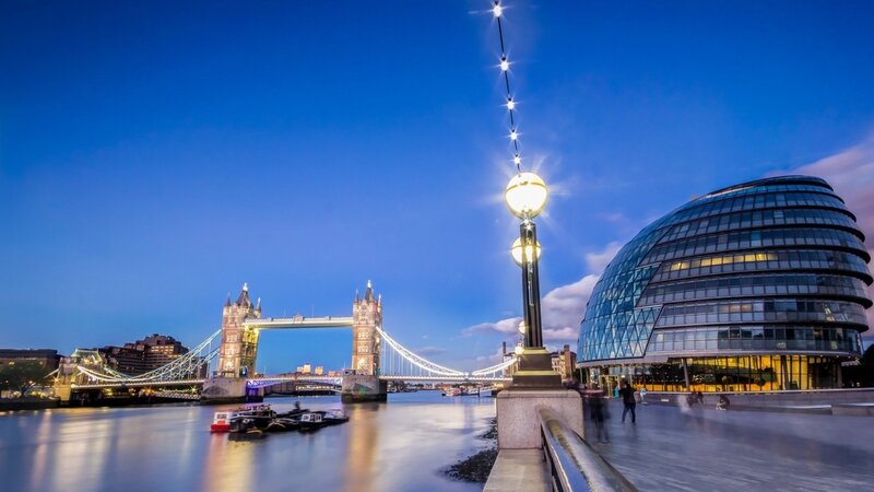 Tower Bridge at dusk