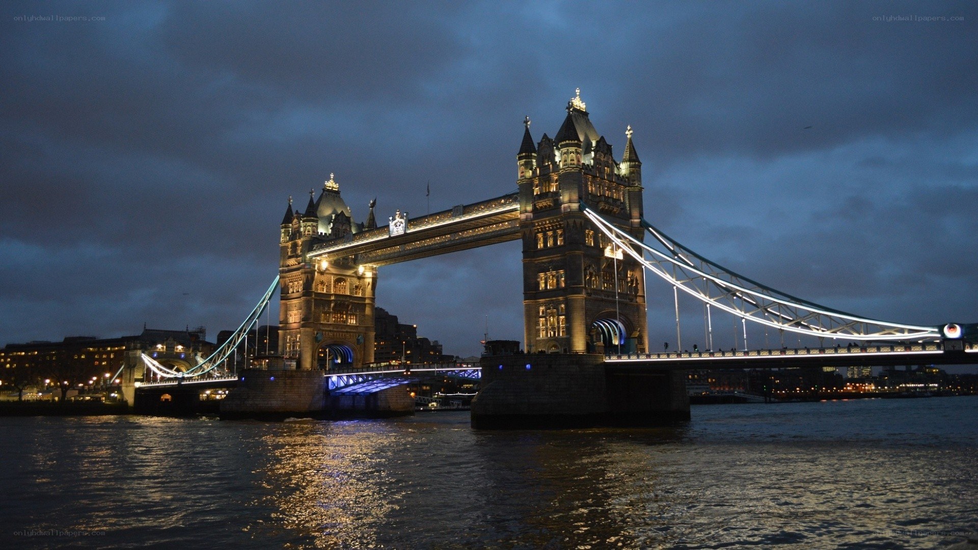 Tower Bridge at dusk