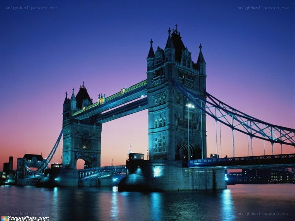Tower Bridge at dusk