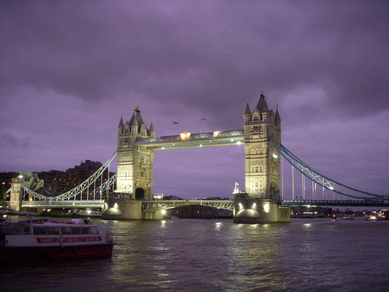 Tower Bridge at dusk