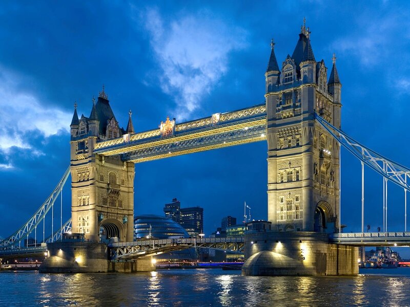 Tower Bridge at dusk