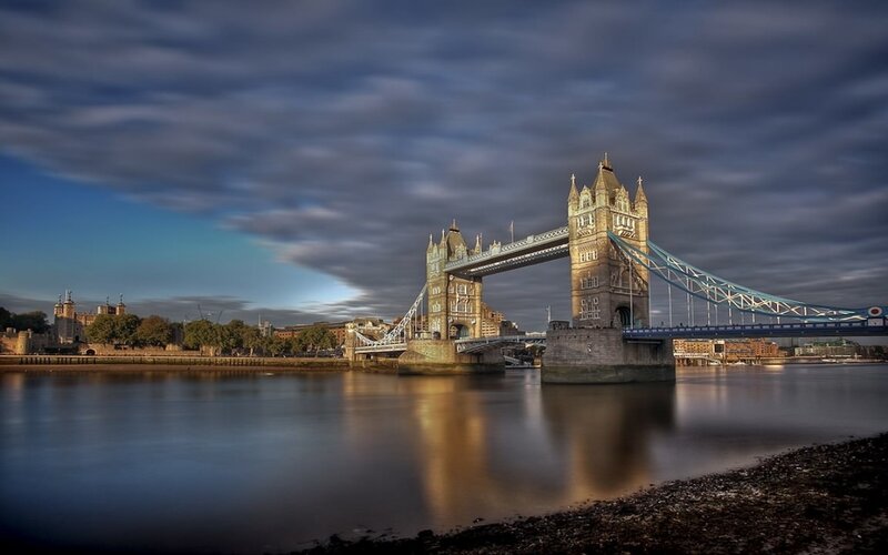 Tower Bridge at dusk