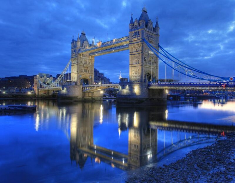 Tower Bridge at dusk