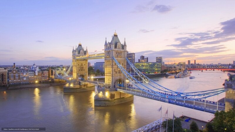 Tower Bridge at dusk