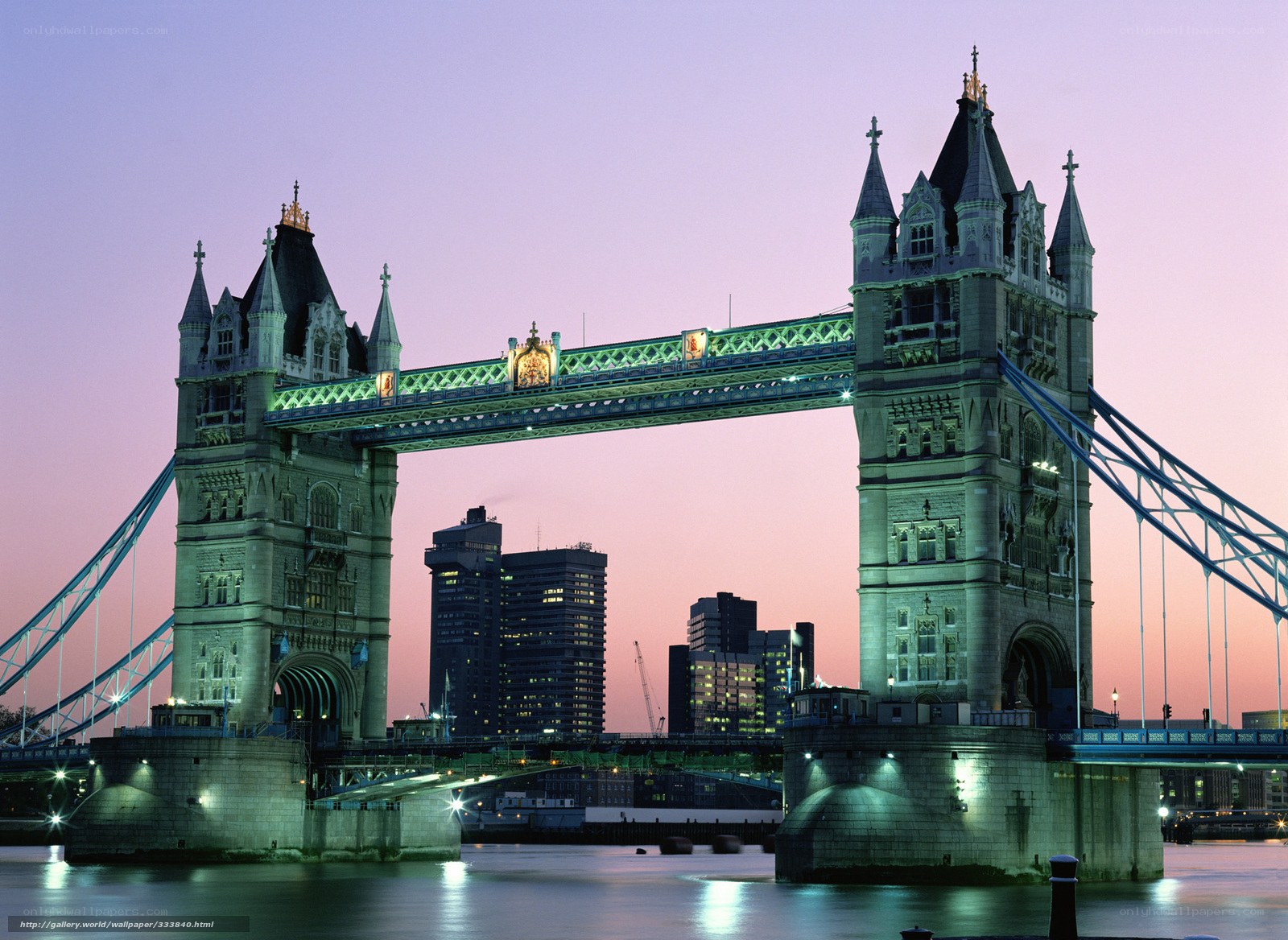 Tower Bridge at dusk