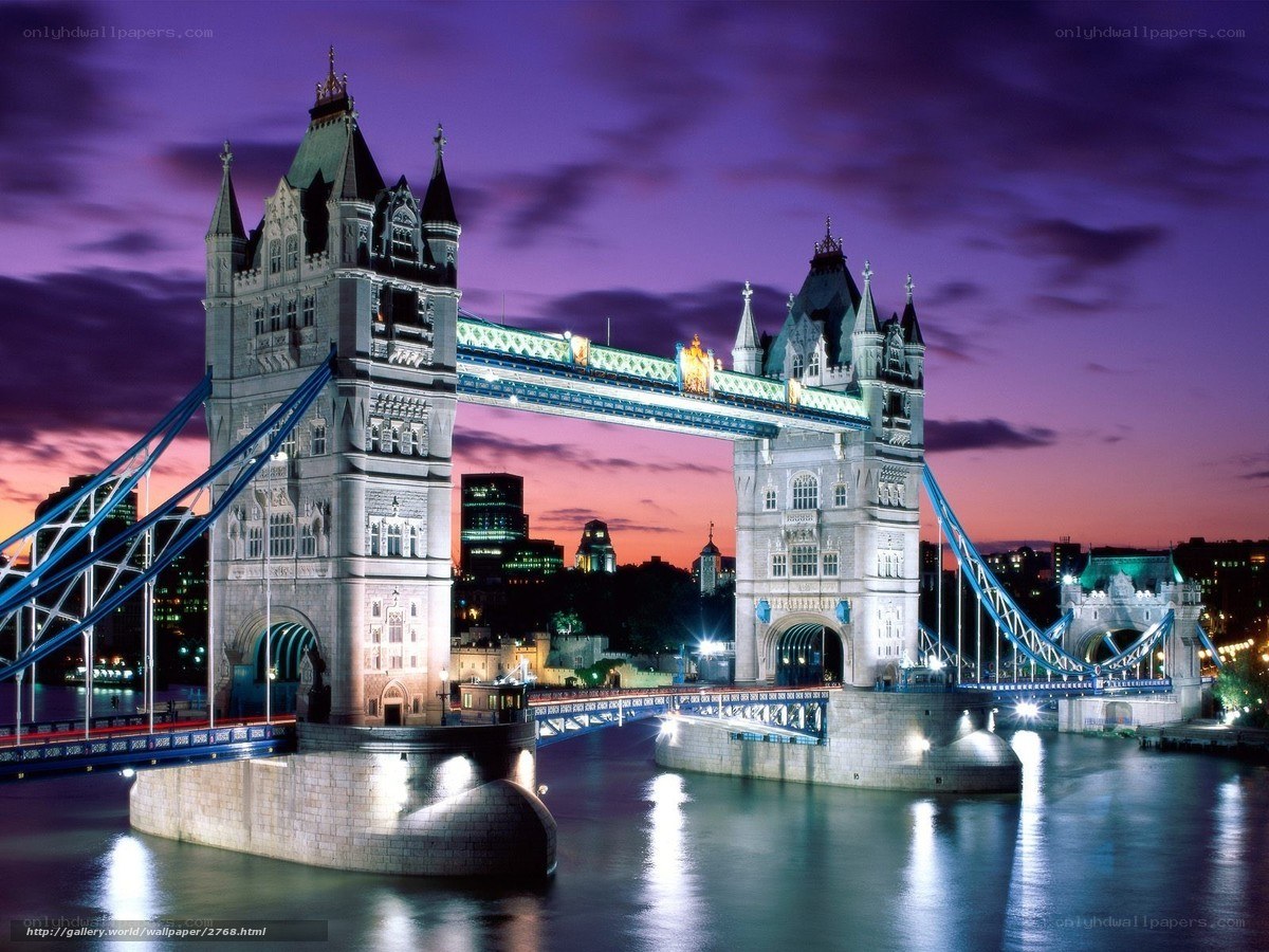Tower Bridge at dusk