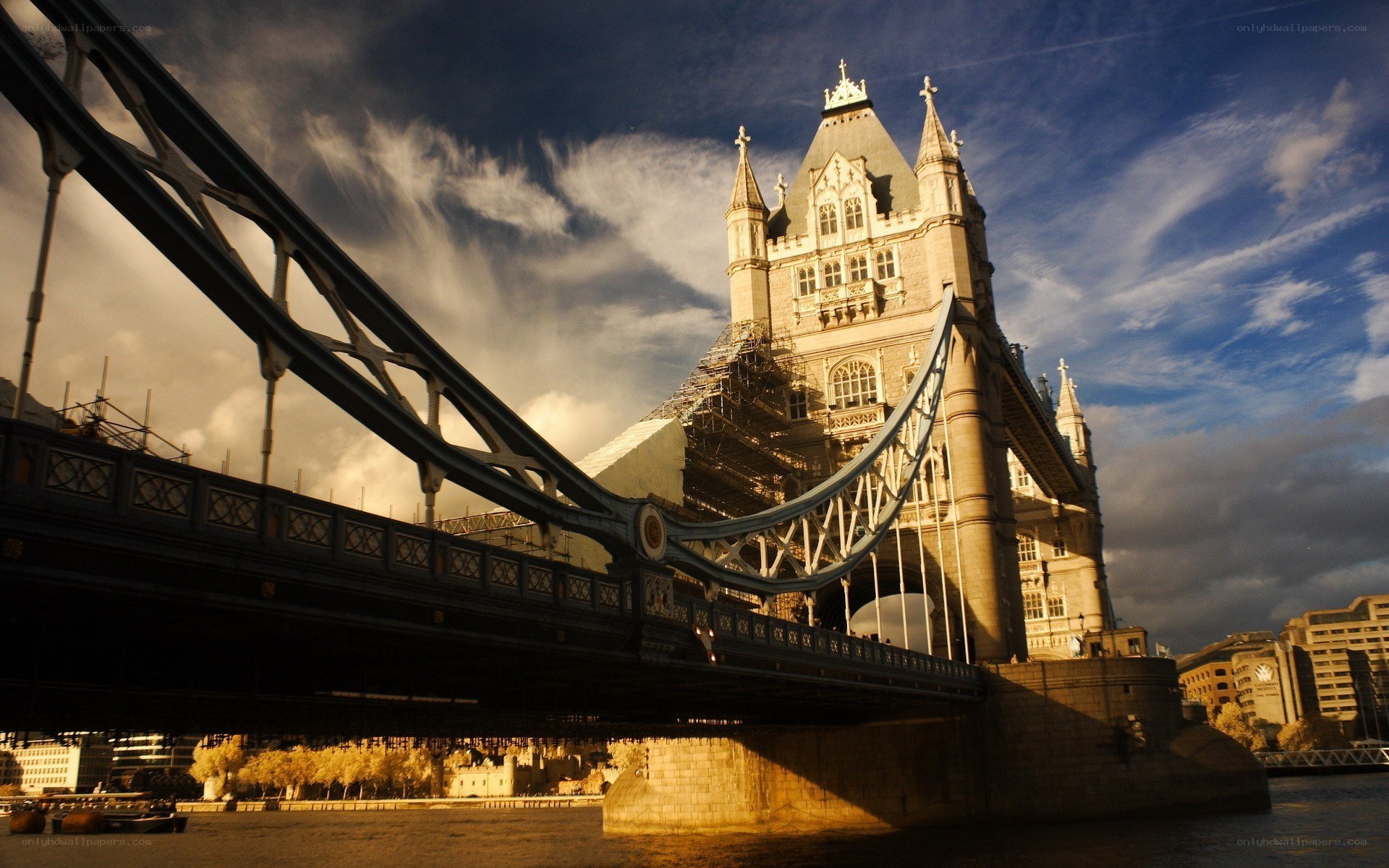Tower Bridge at golden hour