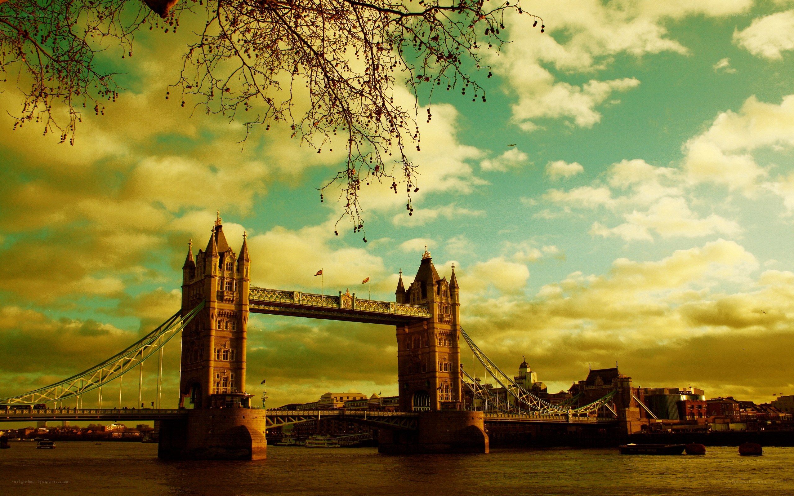 Tower Bridge at golden hour