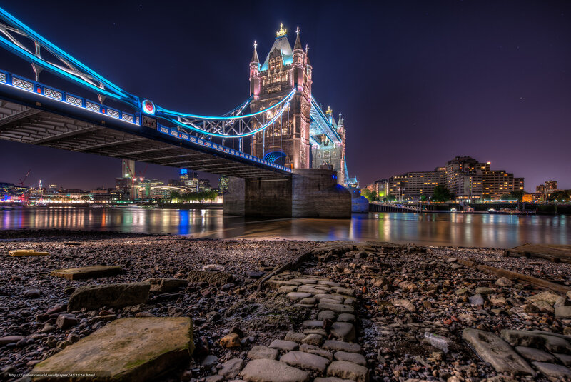 Tower Bridge at night
