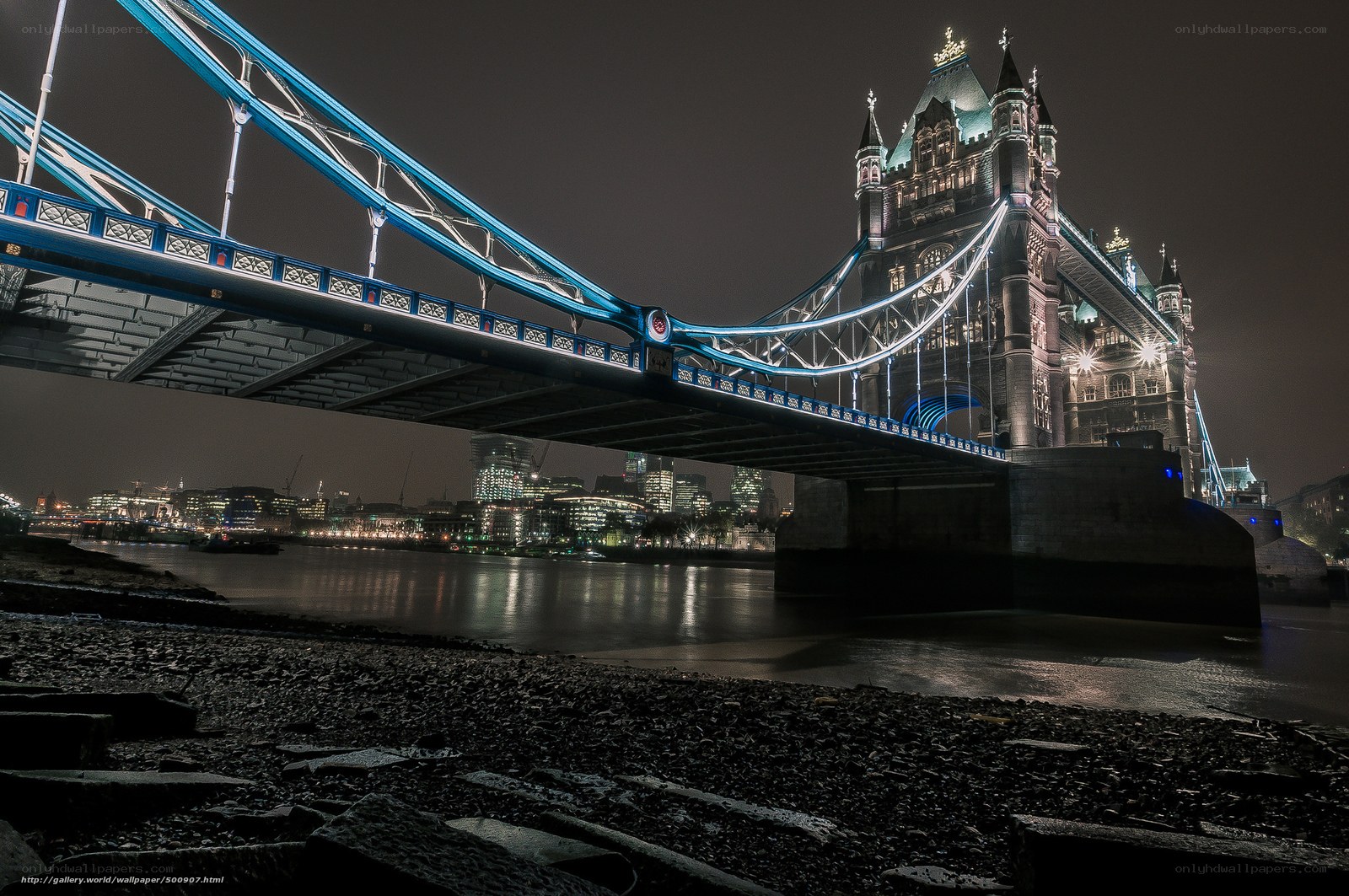 Tower Bridge at night