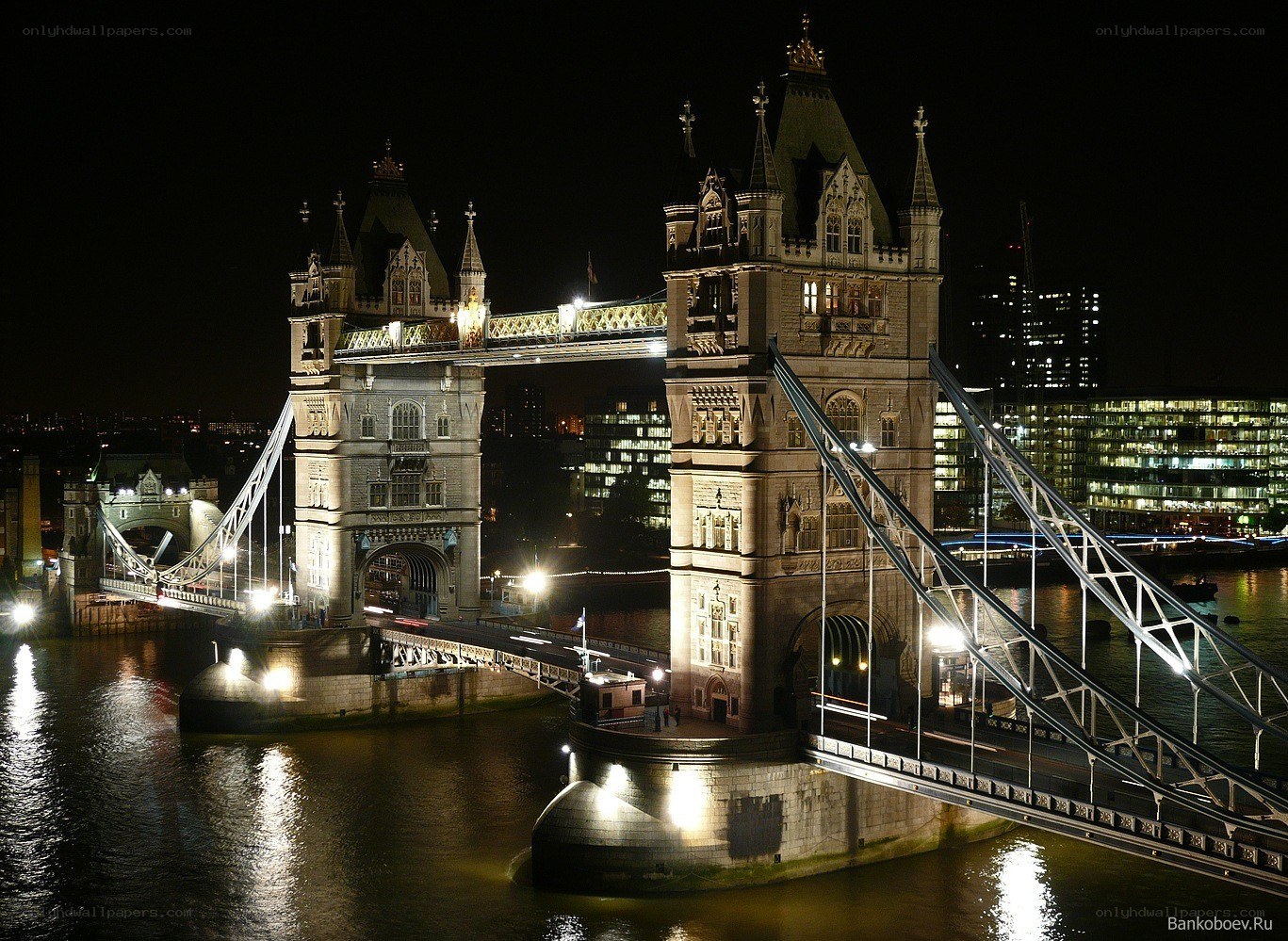 Tower Bridge at night