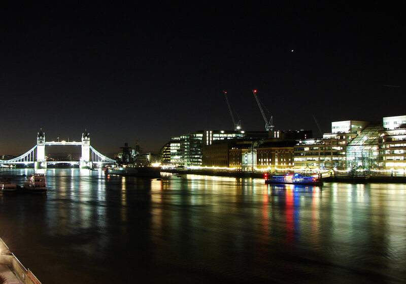 Tower Bridge at night