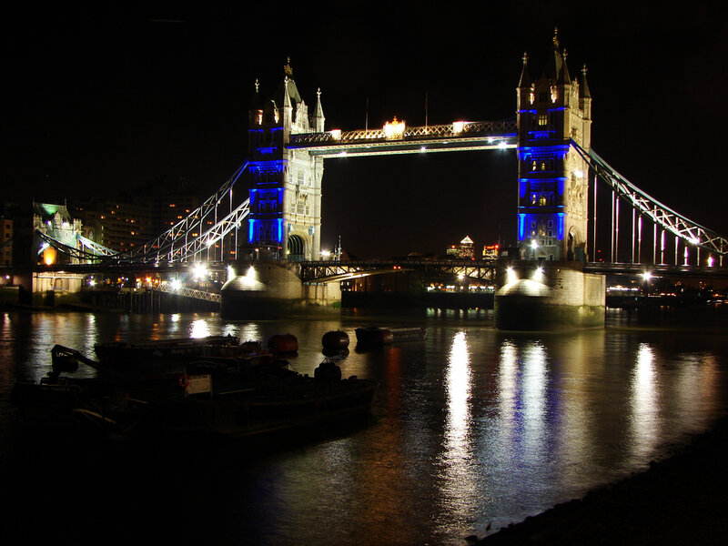 Tower Bridge at night