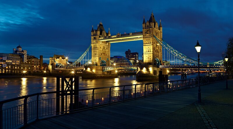 Tower Bridge at night