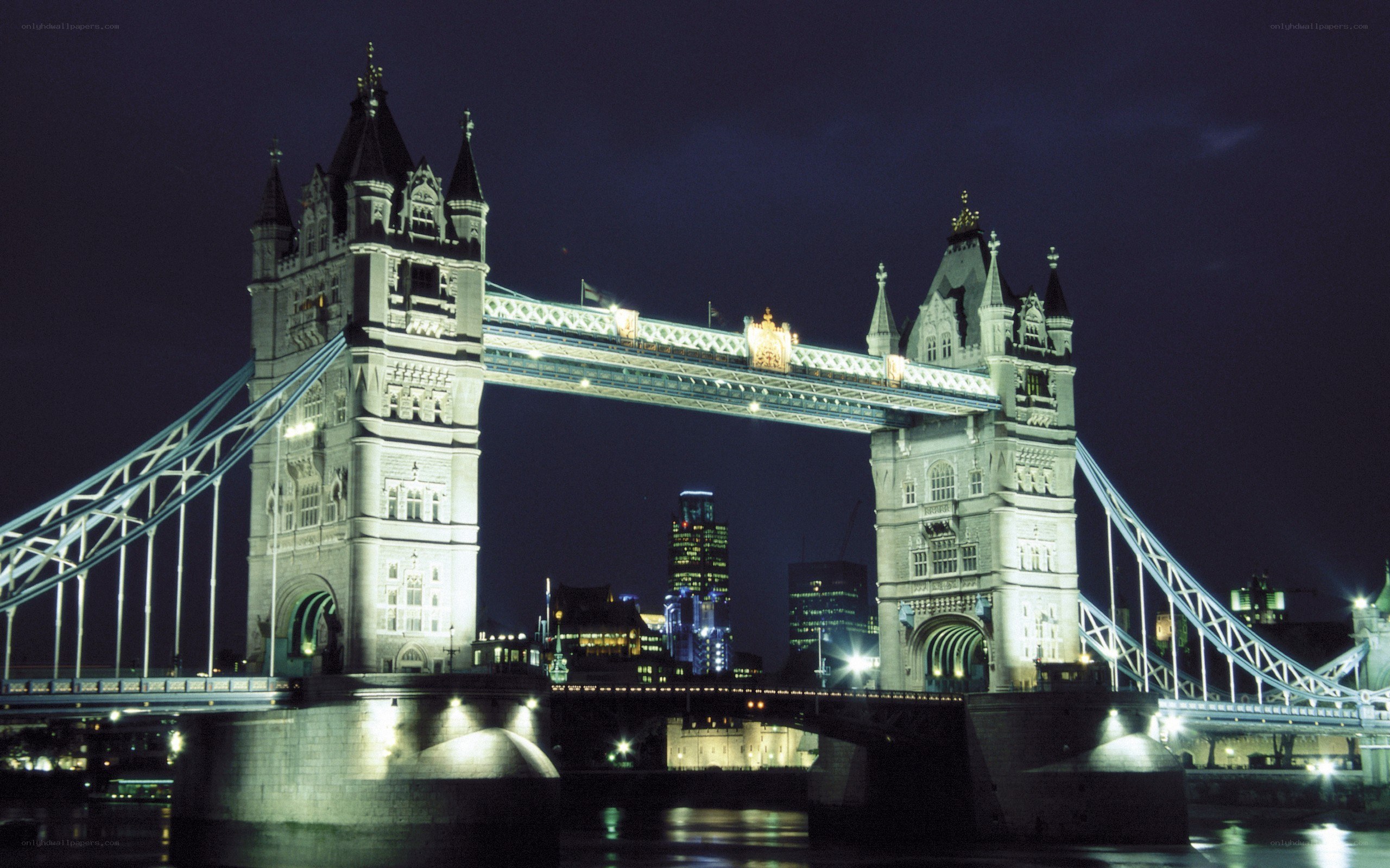 Tower Bridge at night