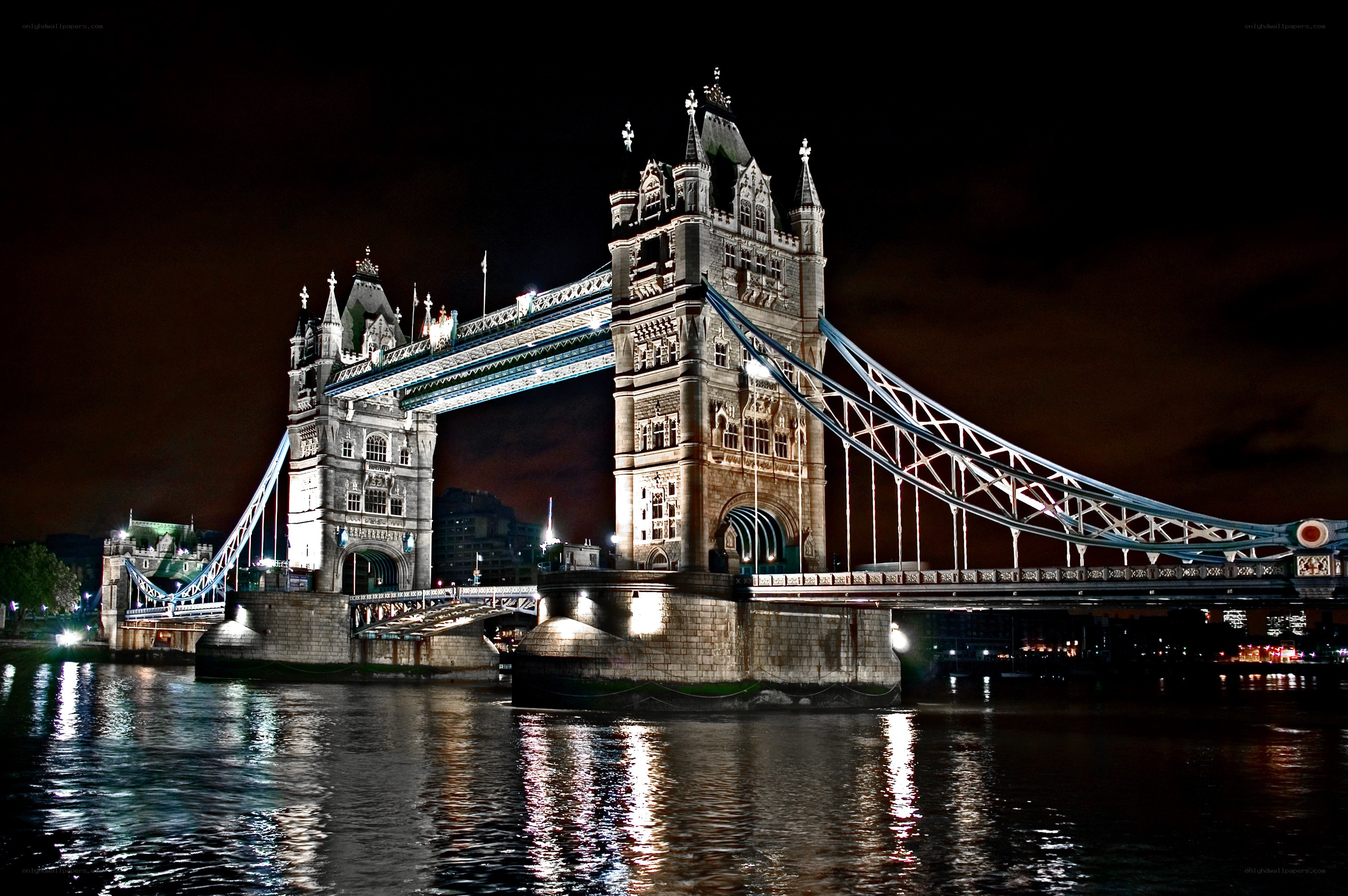 Tower Bridge at night