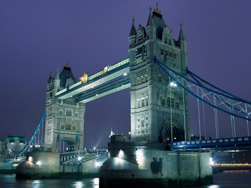Tower Bridge at night