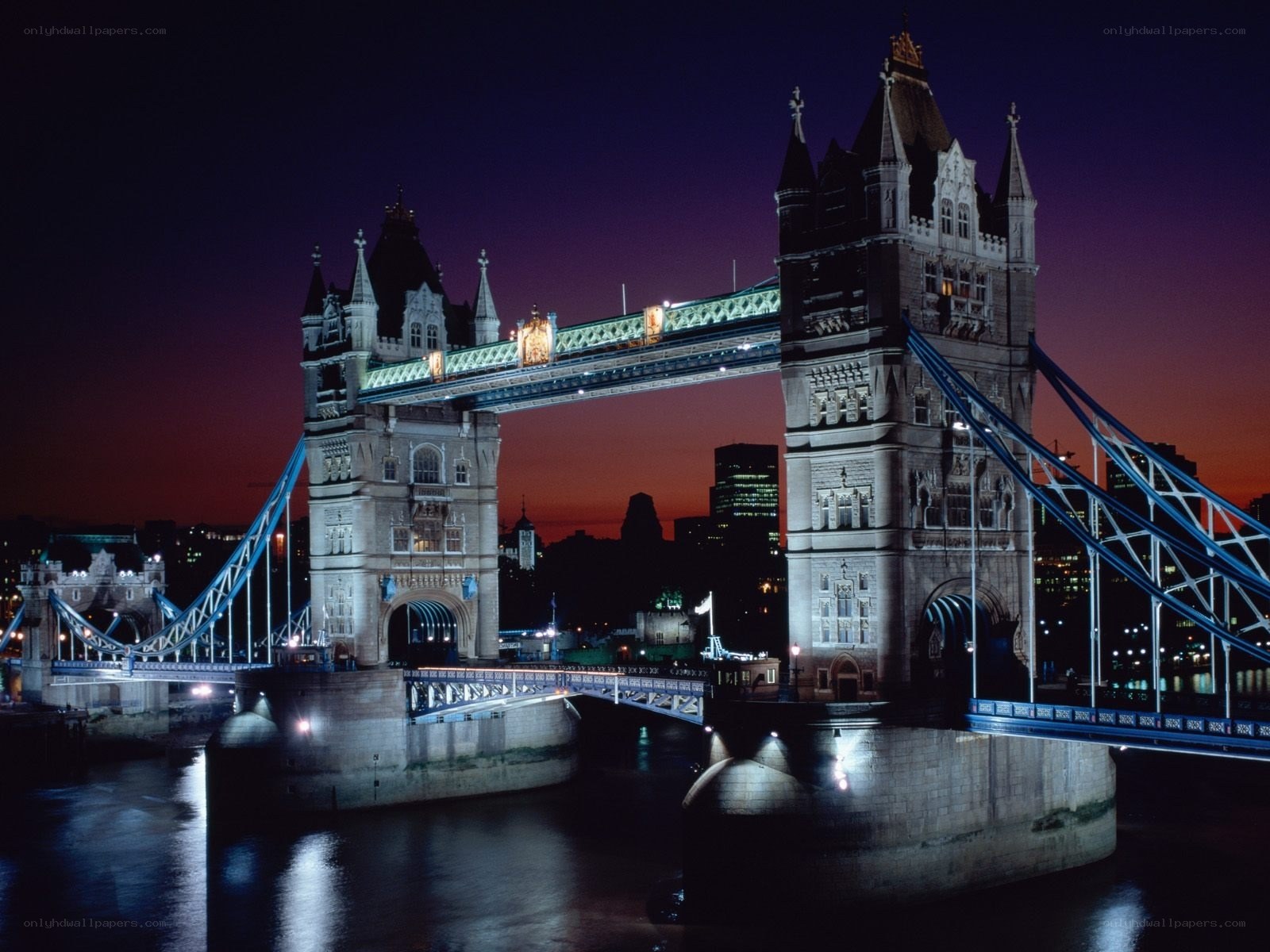 Tower Bridge at night