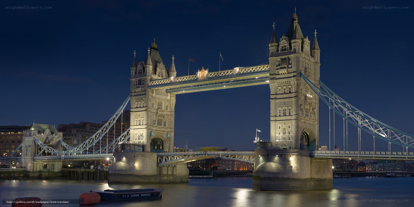 Tower Bridge at night