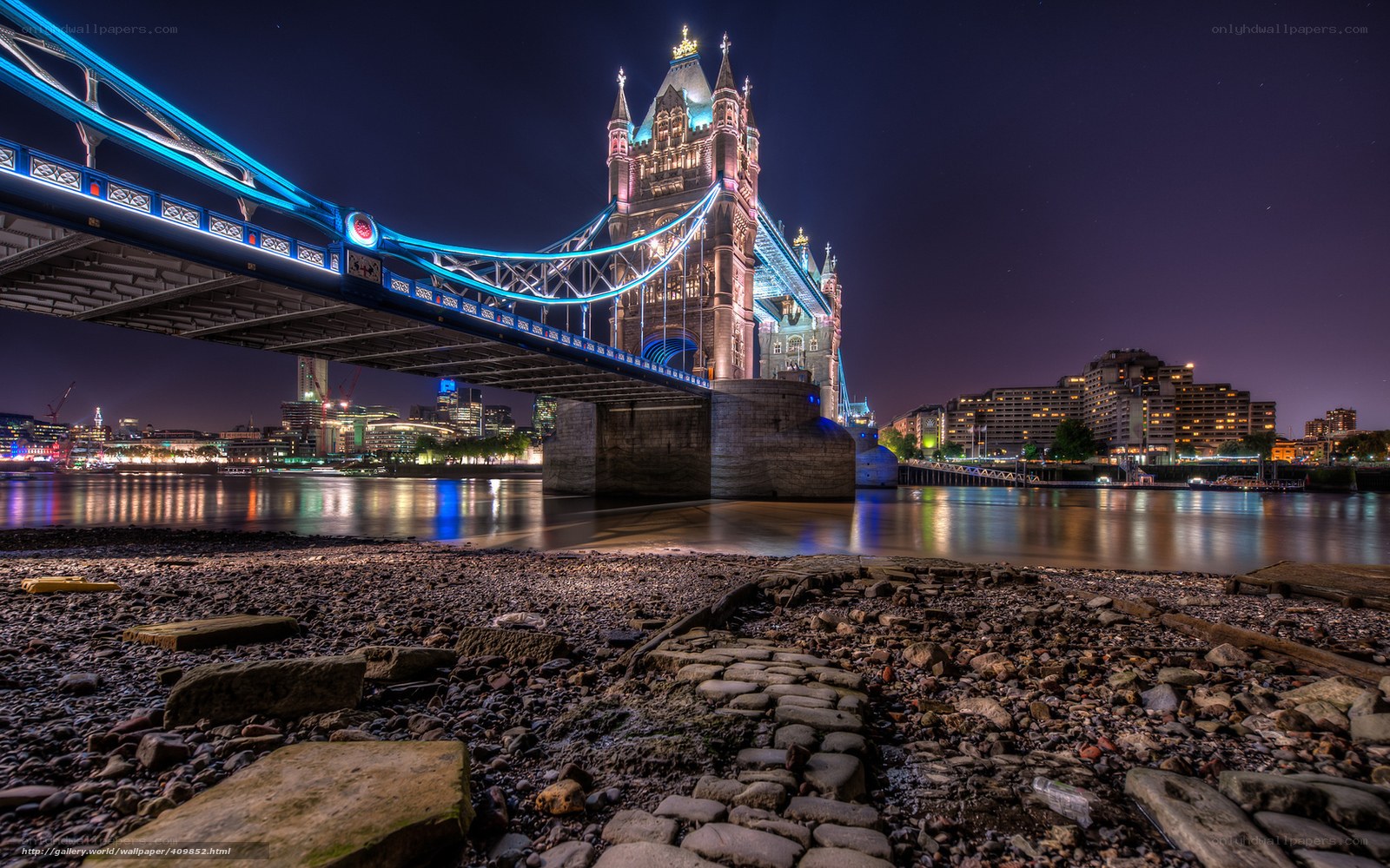 Tower Bridge at night