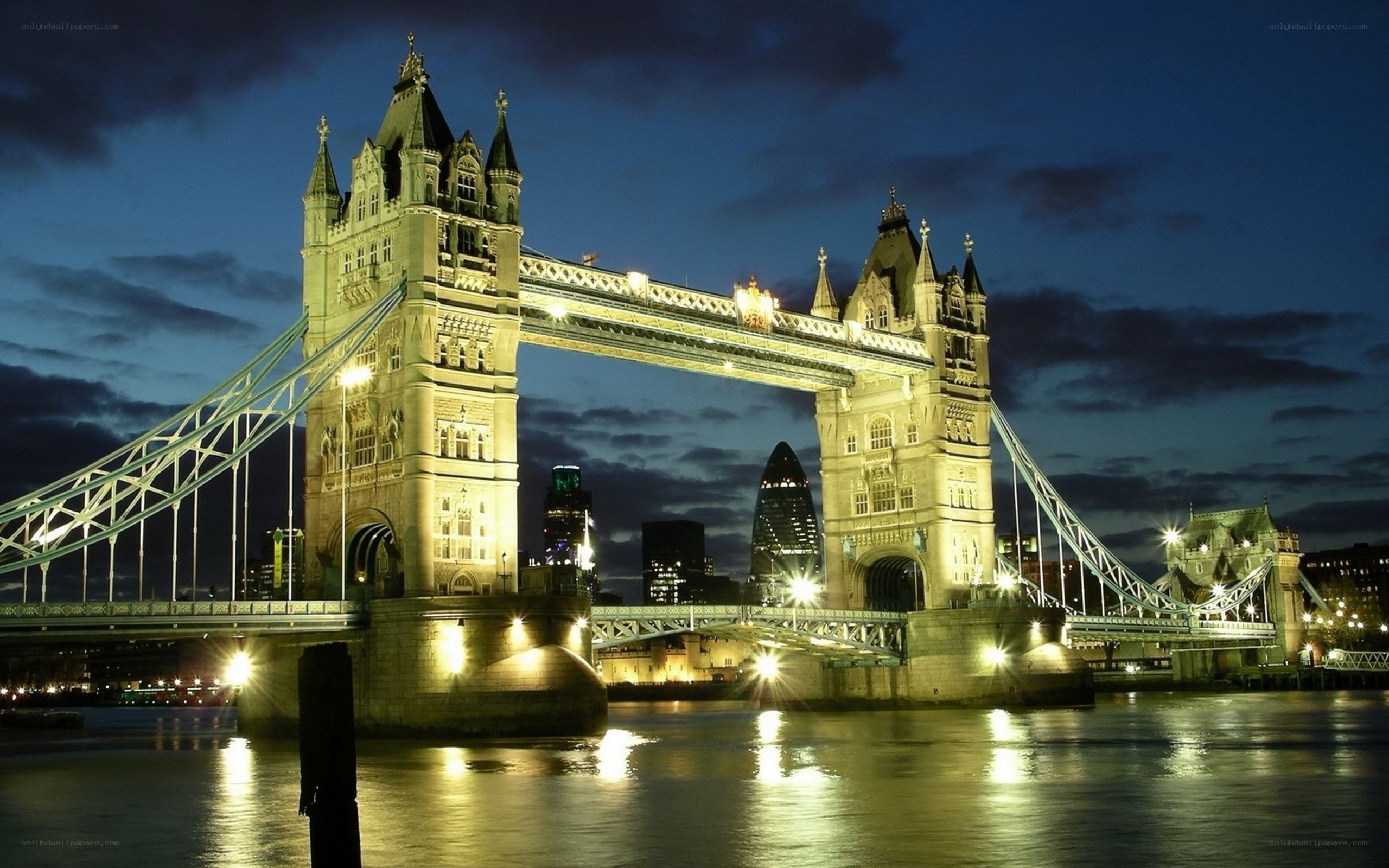 Tower Bridge at night