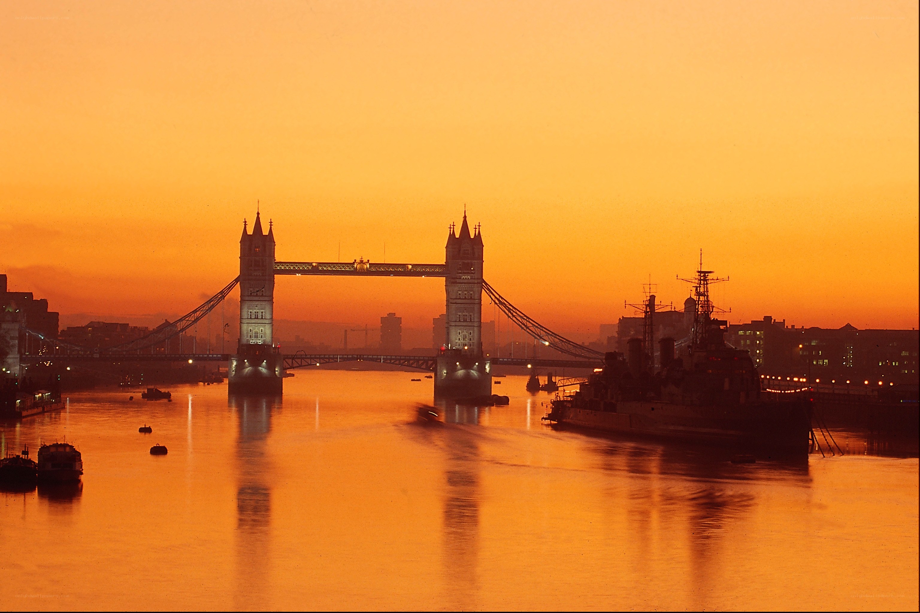 Tower Bridge at sunset