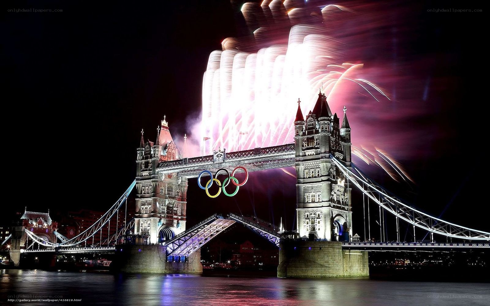 Tower Bridge fireworks display