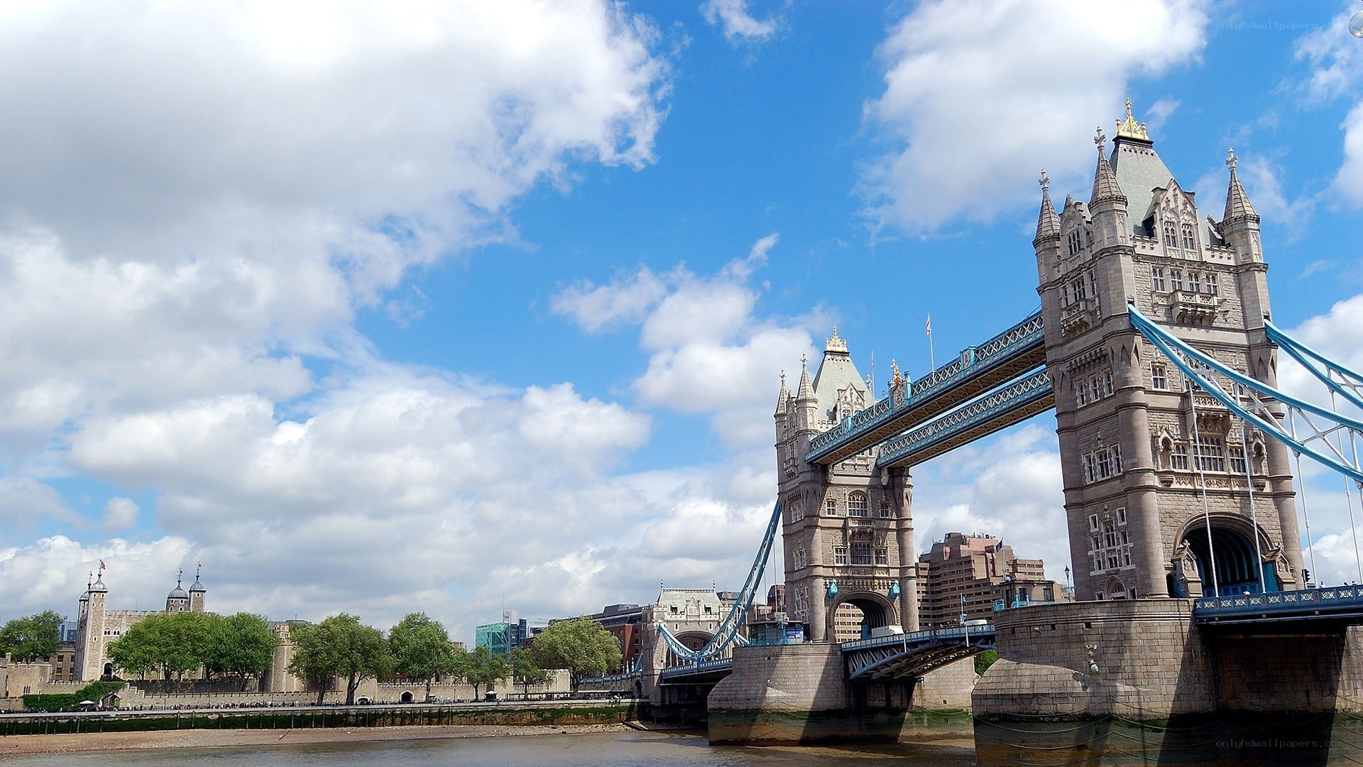 Tower Bridge on a sunny day