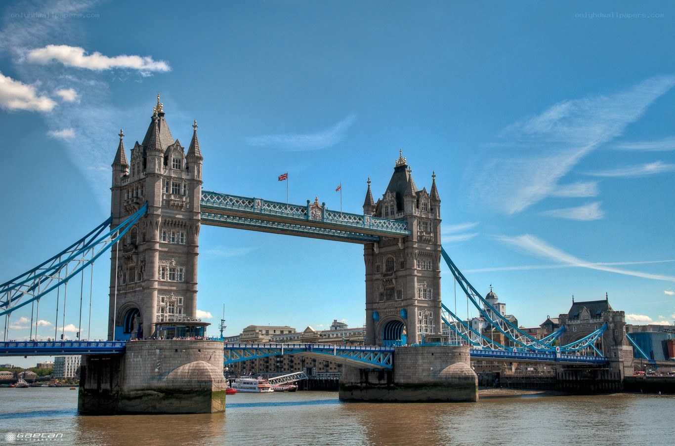Tower Bridge on a sunny day