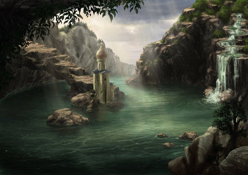 Tower in a Canyon