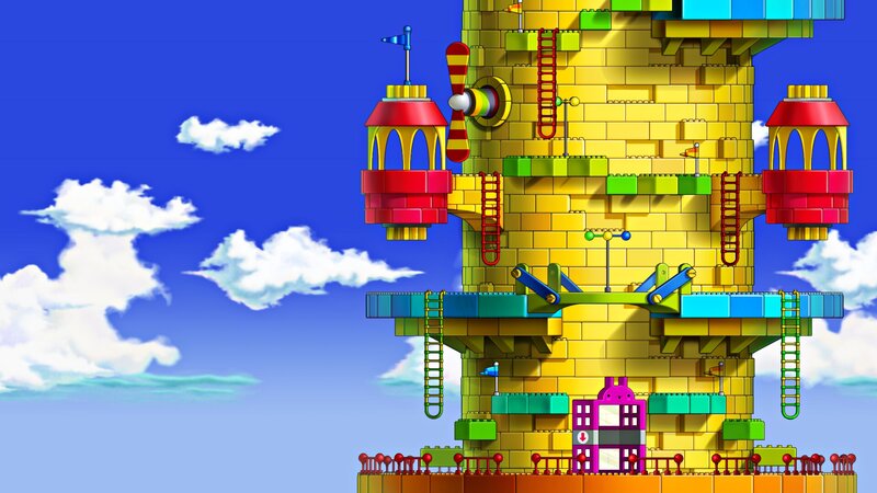 Tower Made of Blocks