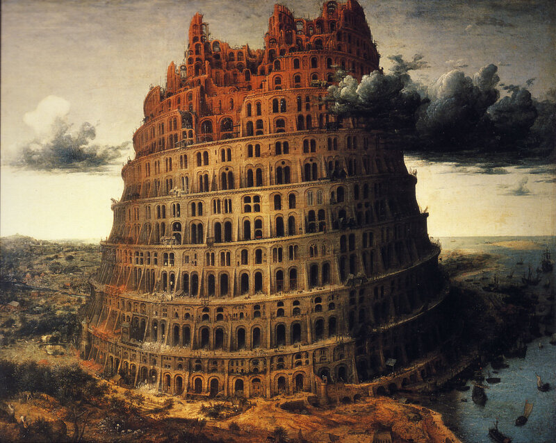 Tower of Babel — Brown, Dramatic