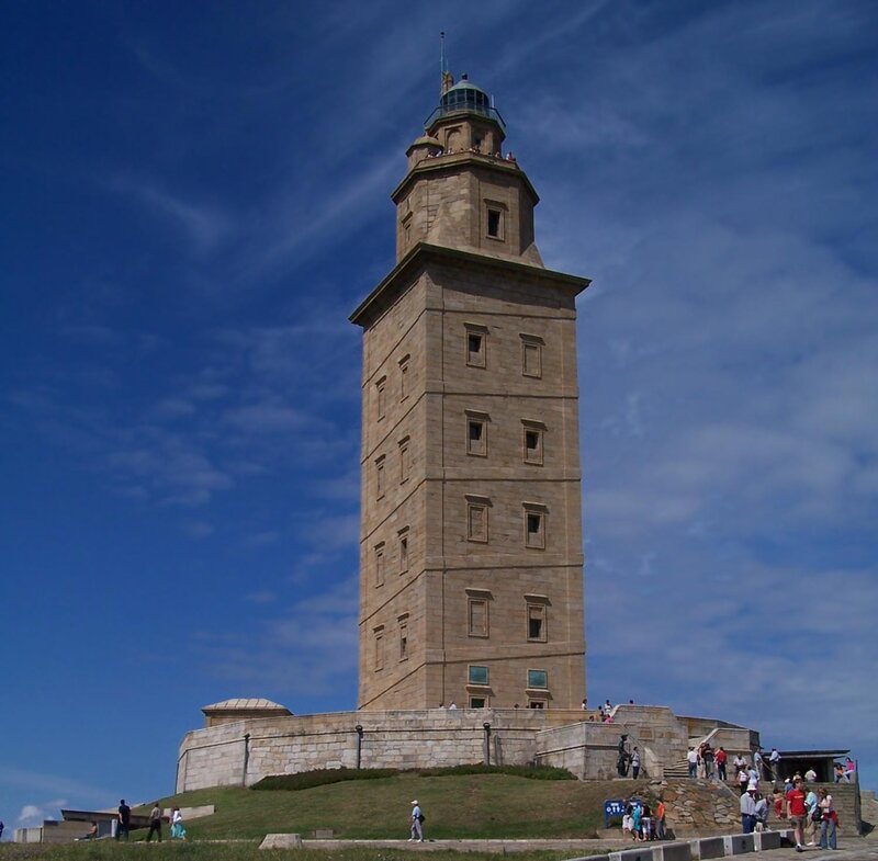 Tower of Hercules in Spain