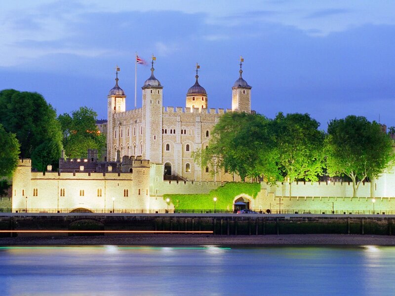 Tower of London at dusk