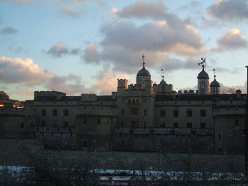 Tower of London at dusk