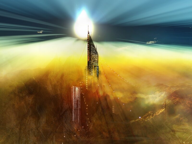 tower reaching the sky