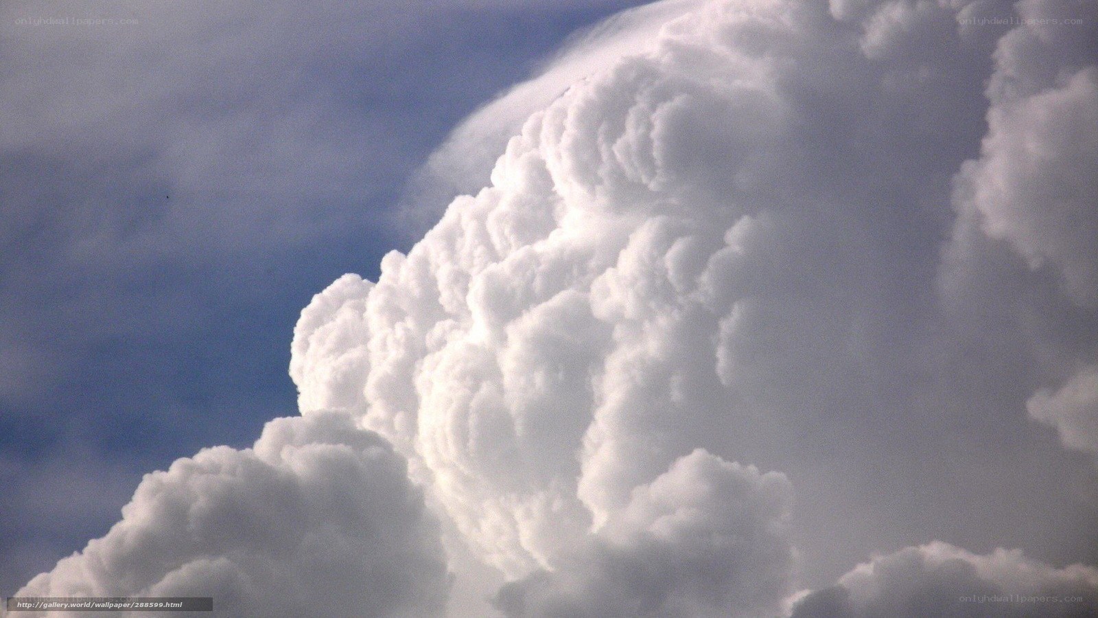 towering cumulonimbus cloud