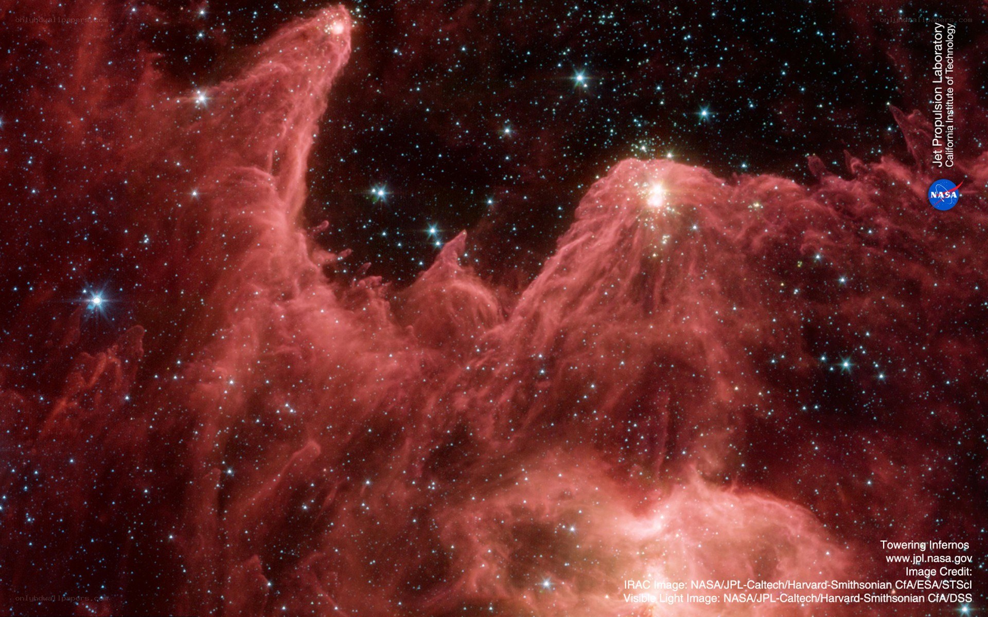 Towering Infernos nebula