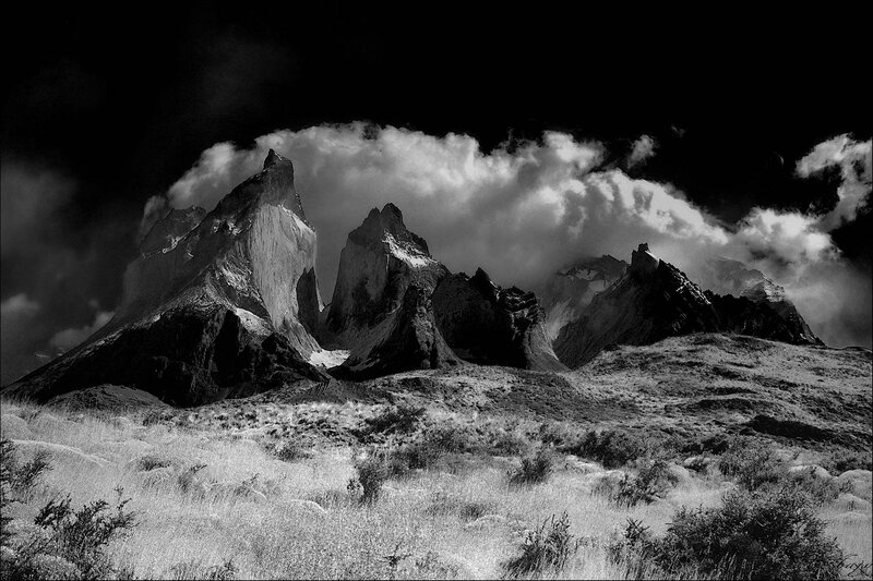 Towering peaks in Patagonia