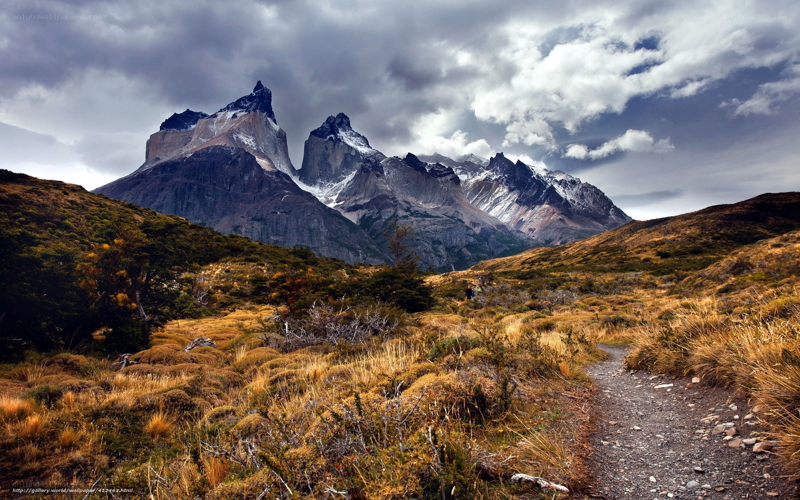 Towering peaks in Patagonia