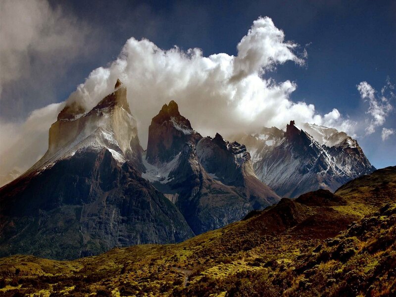 Towering peaks of Patagonia