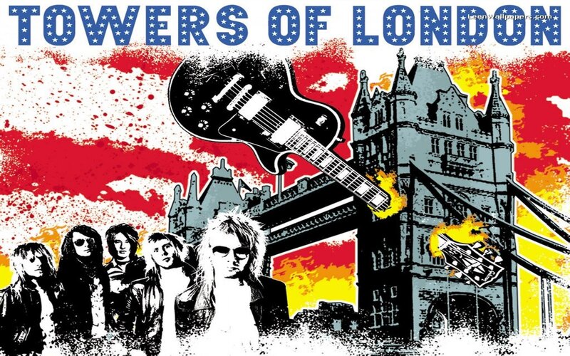 Towers of London band poster