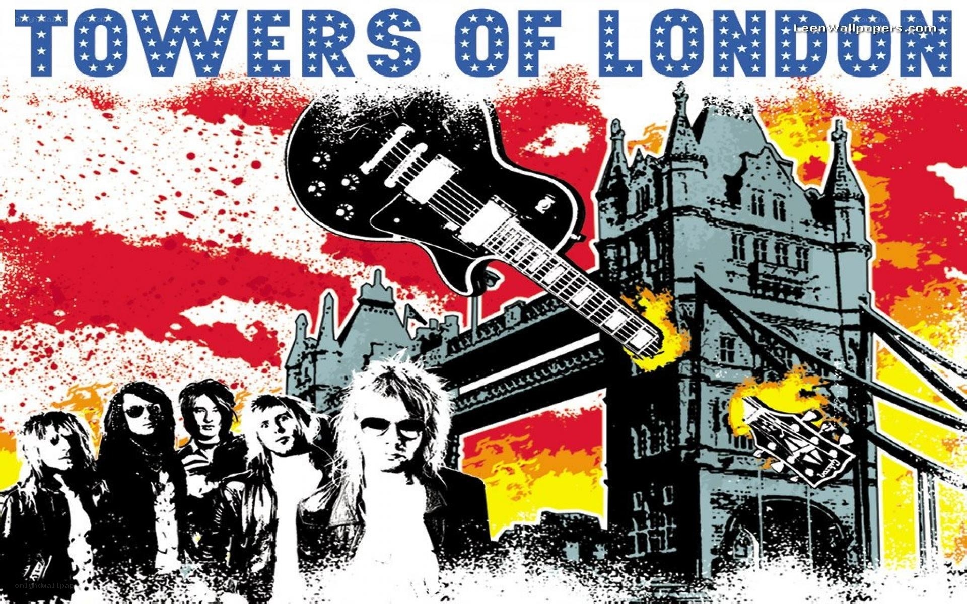 Towers of London band poster